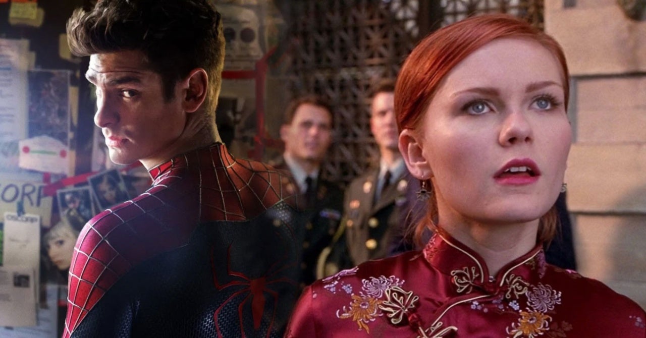 spiderman andrew garfield dunst