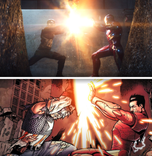 iron man vs captain america