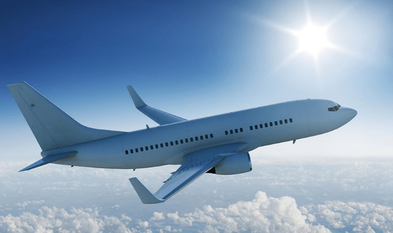 aniston Superstitions airplane