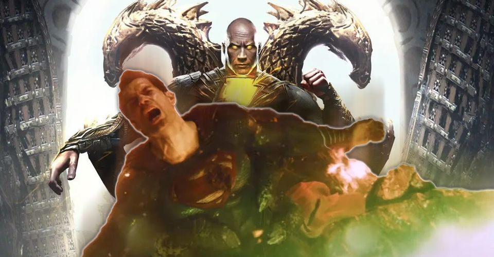 Superman Can&rsquo;t Defeat Black Adam Says The Rock Johnson