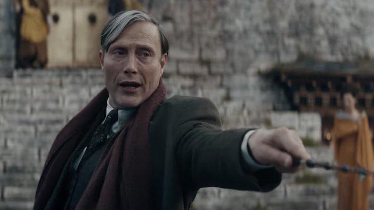 Mads Mikkelson’s look as Grindelwald in Fantastic Beasts 3