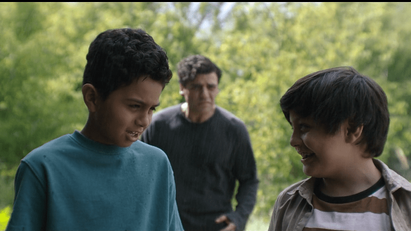 Young Randall and Marc Spector.