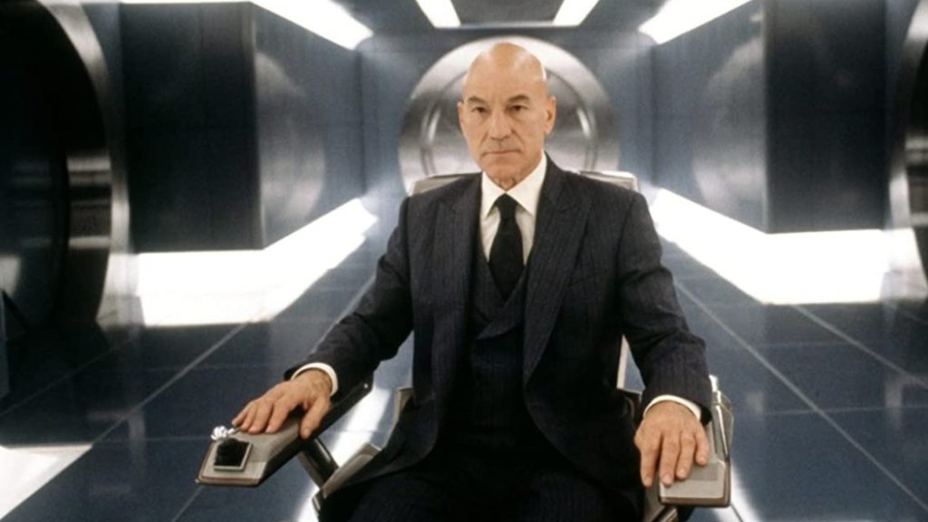 Patrick Stewart as Charles Xavier in X-Men