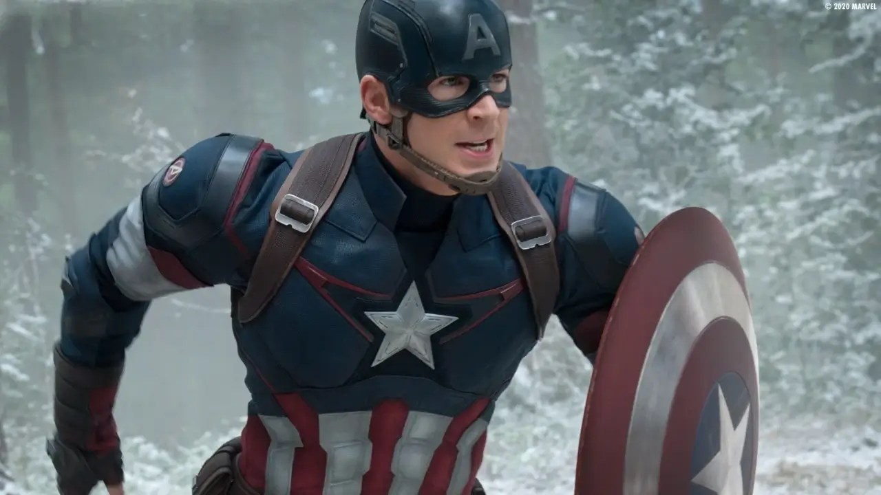 Steve Rogers as Captain America