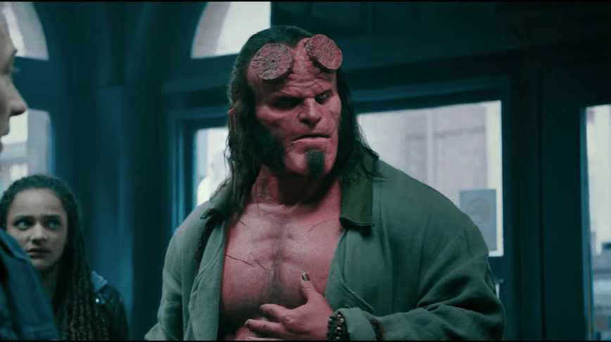 David Harbour also portrayed the role of Hellboy in Hellboy (2019).