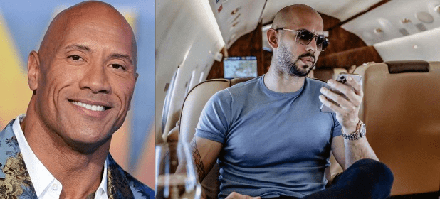 The Rock and Andrew Tate