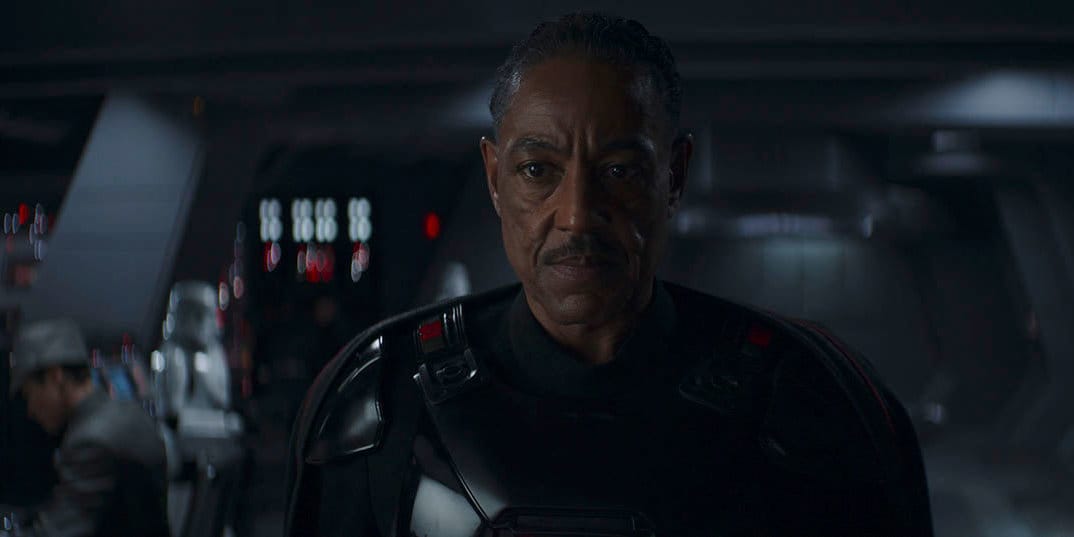Giancarlo Esposito as Moff Gideon in The Mandalorian.