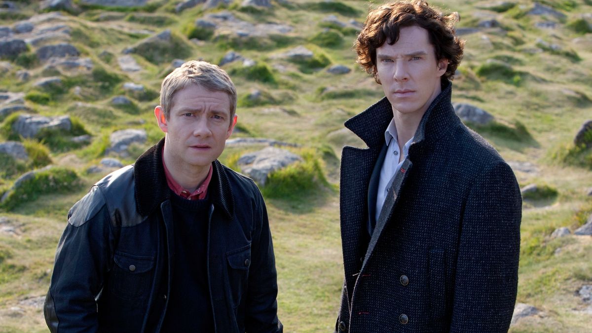 Martin Freeman and Benedict Cumberbatch