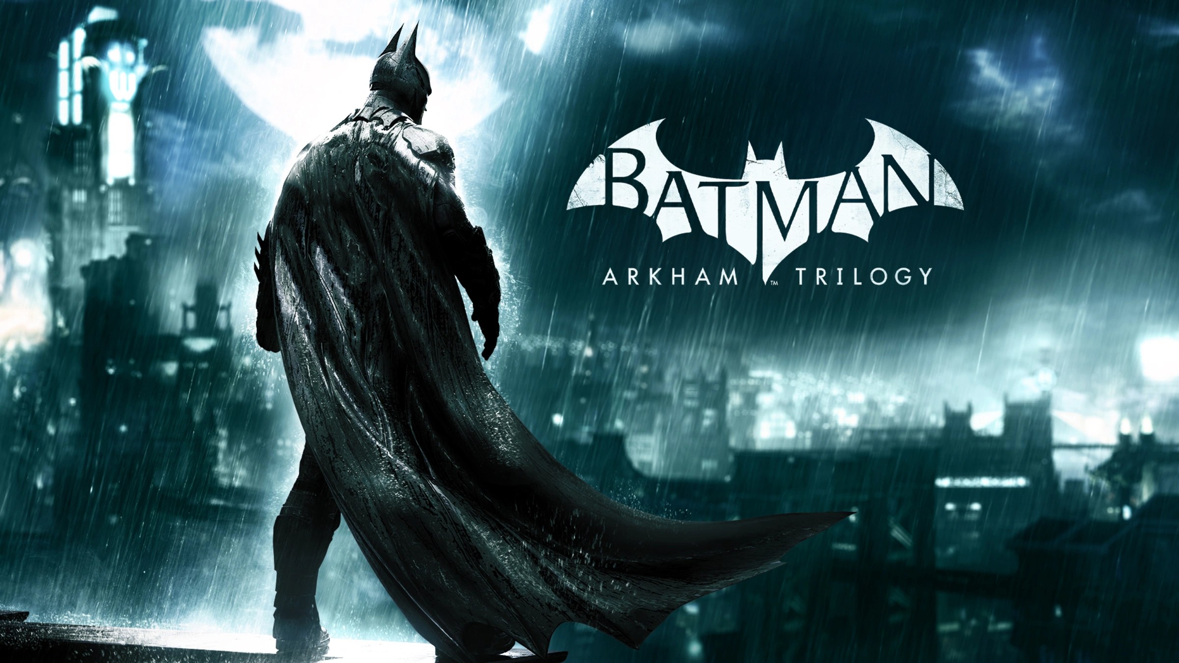 Cover for the Batman: Arkham Trilogy on Switch