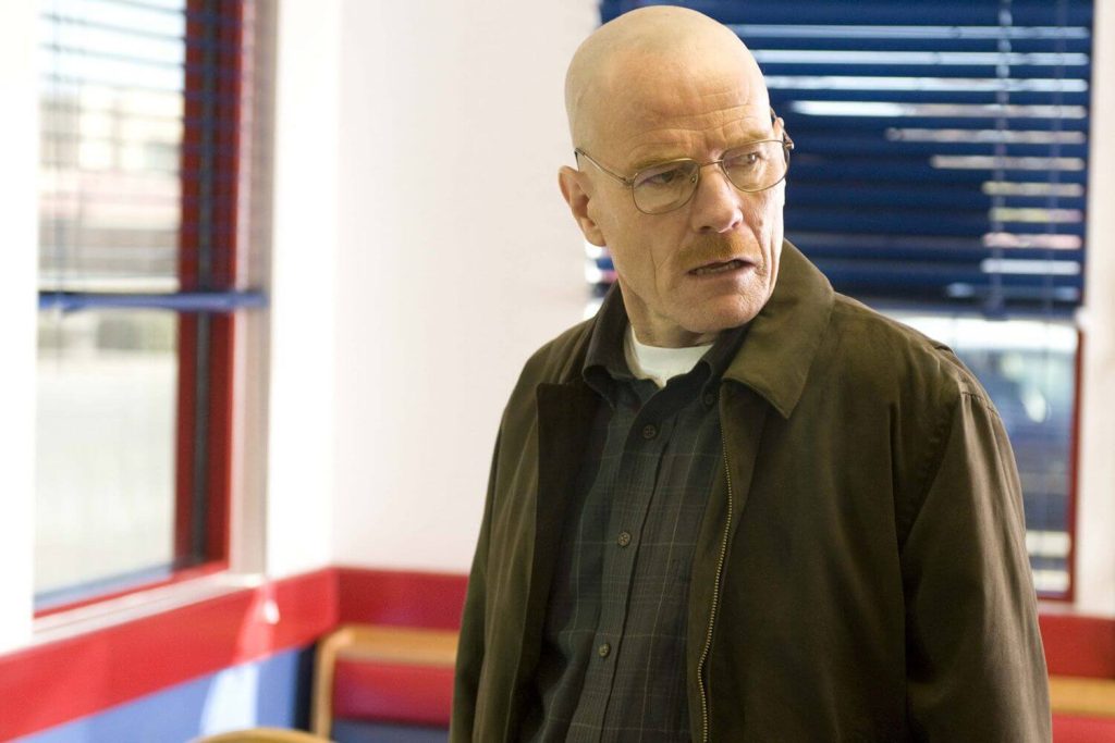 Bryan Cranston in a still from Breaking Bad