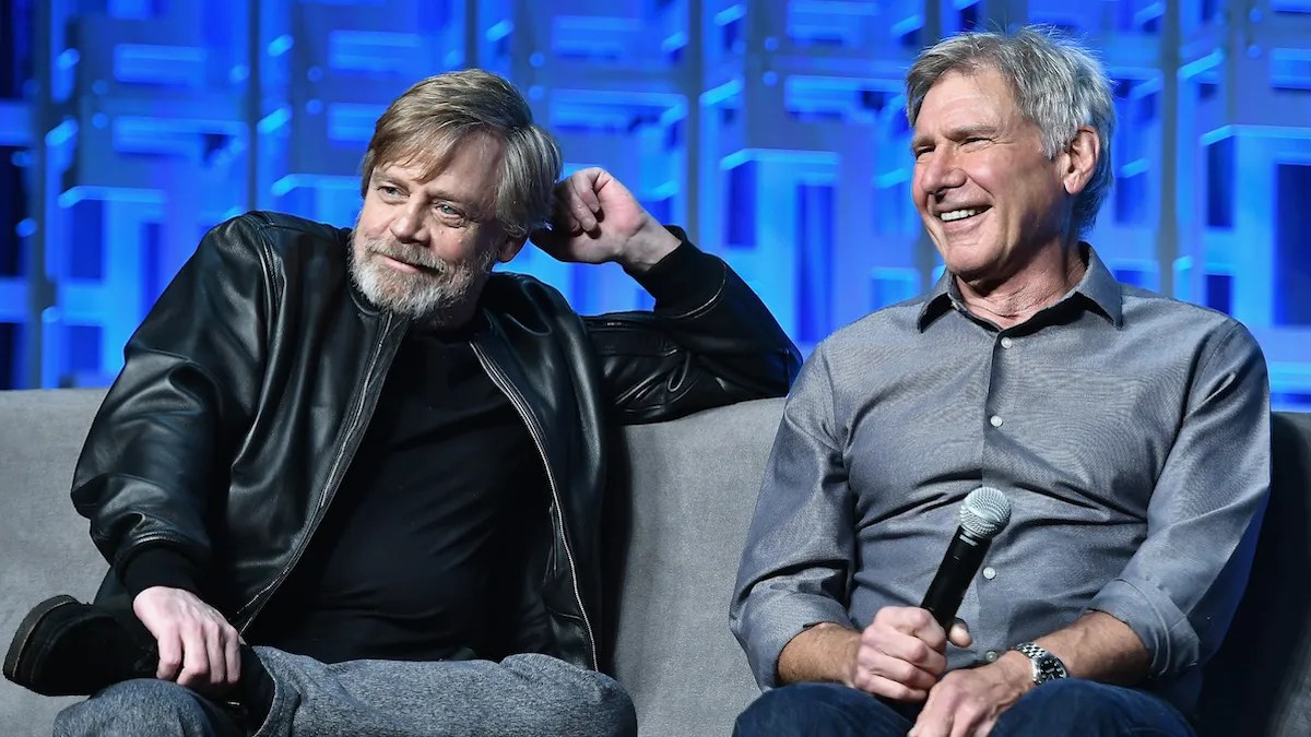 Harrison Ford and Mark Hamill