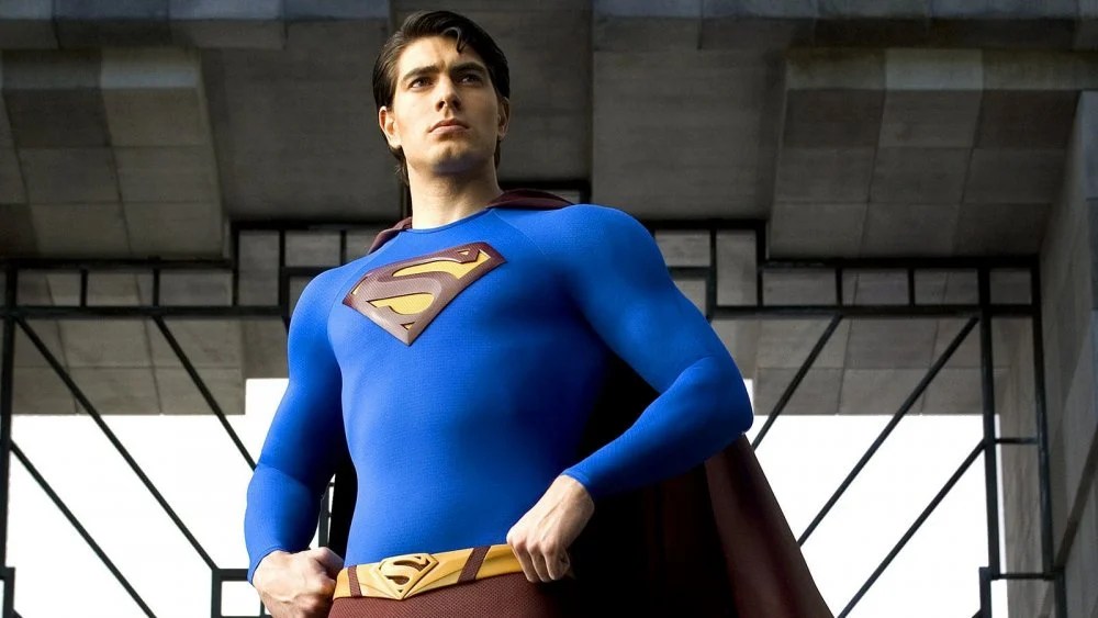 Brandon Routh as Superman in a still from DC&rsquo;s Superman Returns