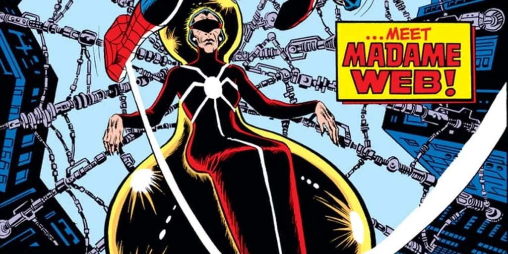 Madame Web in the comics
