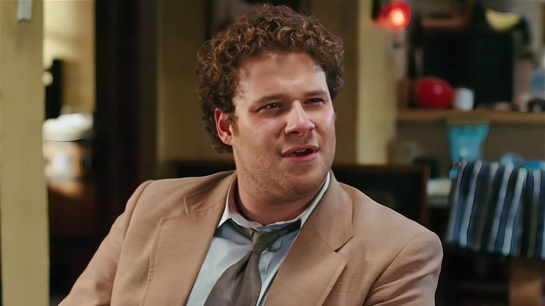 Seth Rogen suspicious