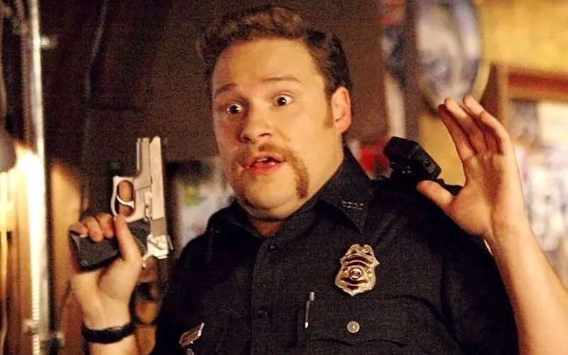 Seth Rogen cop
