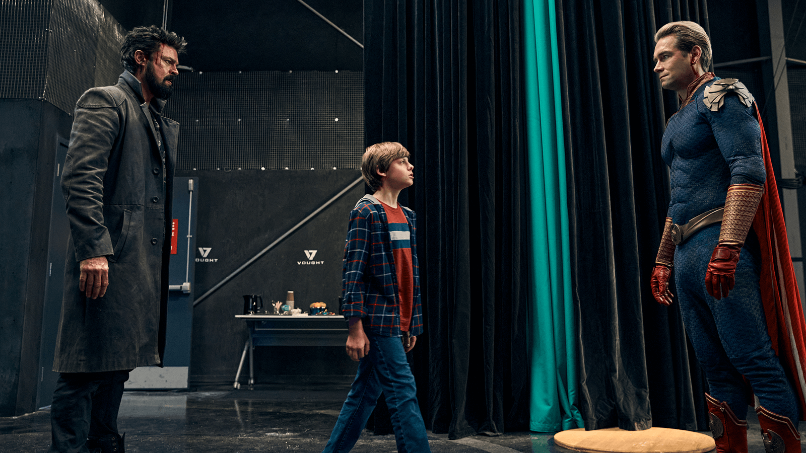 Homelander and Butcher