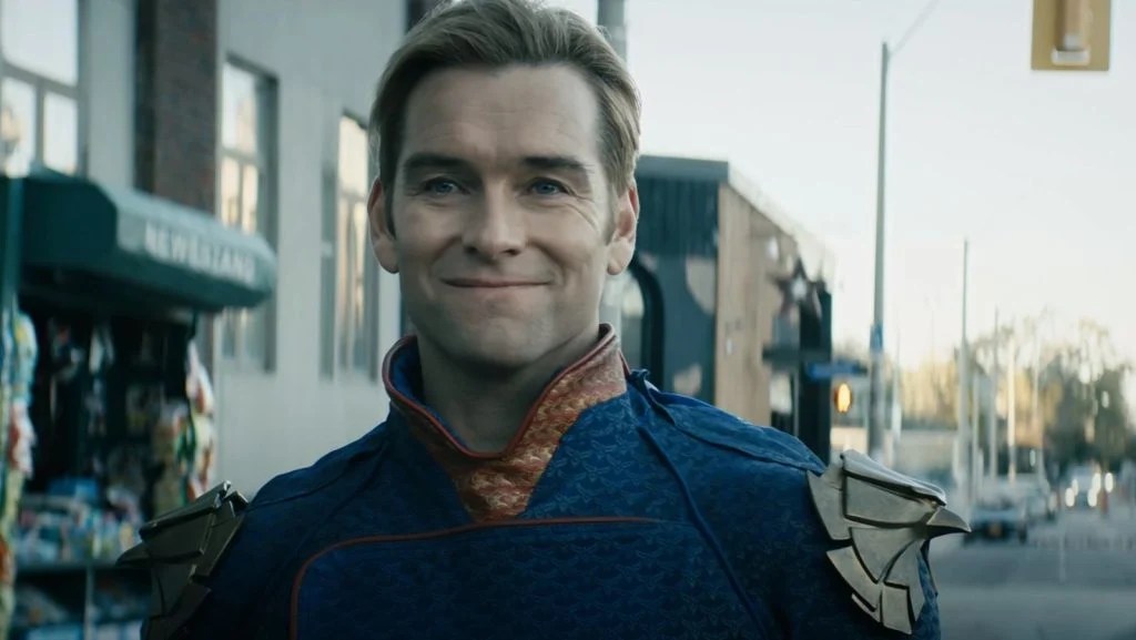 Antony Starr as Homelander in a still from The Boys