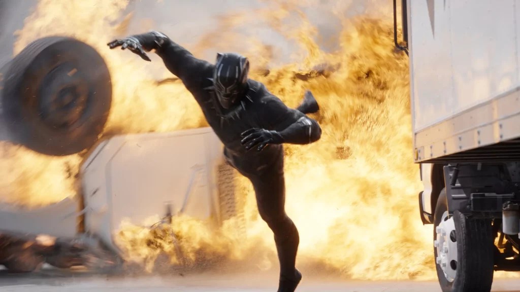 Chadwick Boseman in Captain America: Civil War (2016)