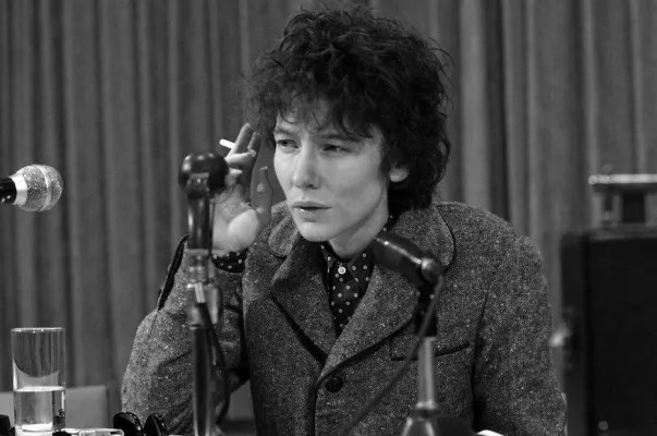 Cate Blanchett as Jude Quinn (Bob Dylan)