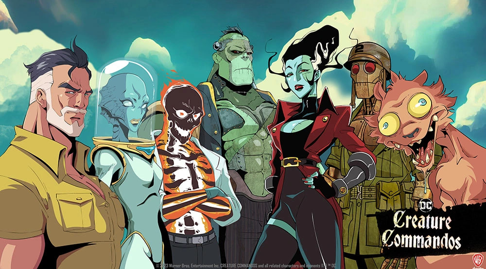 The characters from DCU&rsquo;s Creature Commandos