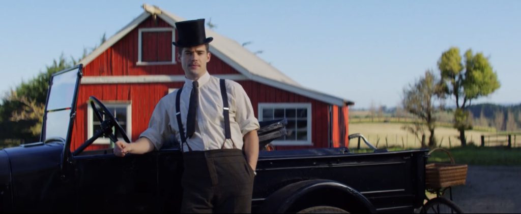 David Corenswet in a still from Pearl