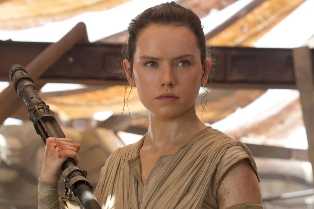Daisy Ridley in Star Wars: The Force Awakens