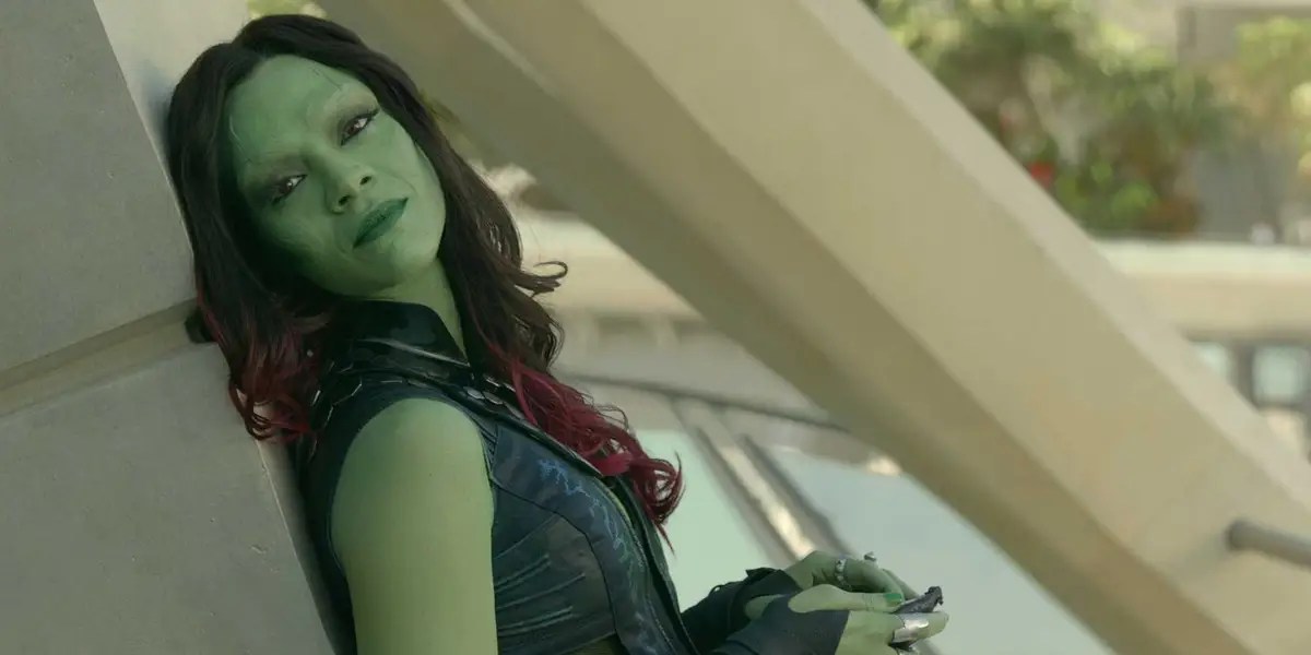 Zoe Saldana as Gamora