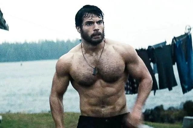Henry Cavill in a still from Man of Steel