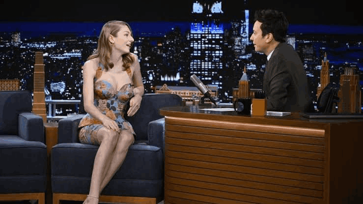 Hunter Schafer appeared on The Tonight Show Starring Jimmy Fallon