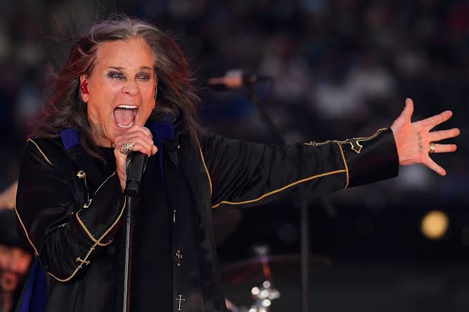 Ozzy Osbourne during a live performance