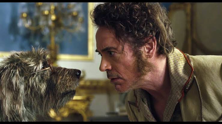 Robert Downey Jr. with Tom Holland voicing Jip, a loyal lurcher