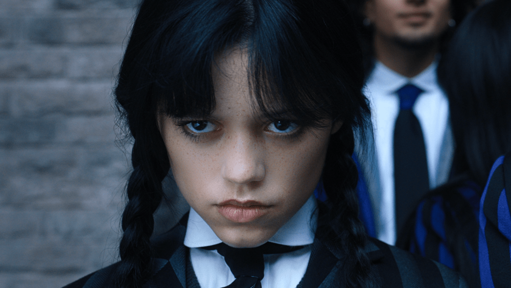 Jenna Ortega as Wednesday Addams