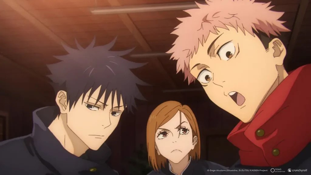 A still from Jujutsu Kaisen