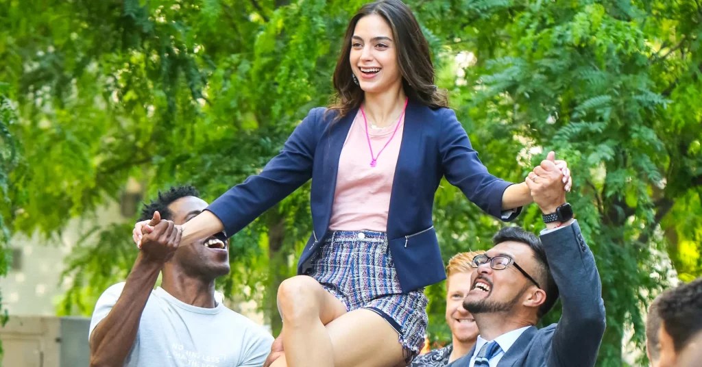 Melissa Barrera in a still from In The Heights