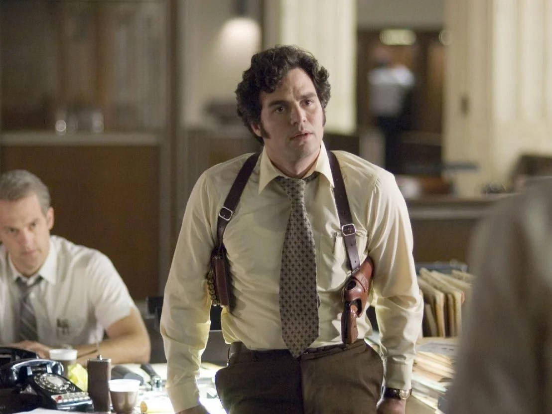 Mark Ruffalo in a still from Zodiac