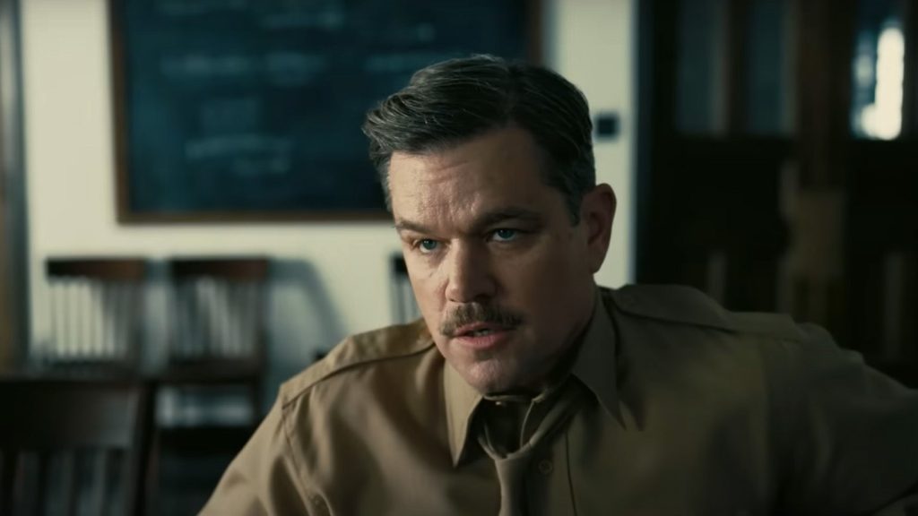 Matt Damon in Oppenheimer