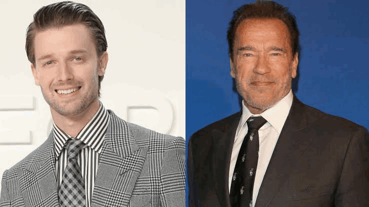 Arnold Schwarzenegger praised his son Patrick for his work
