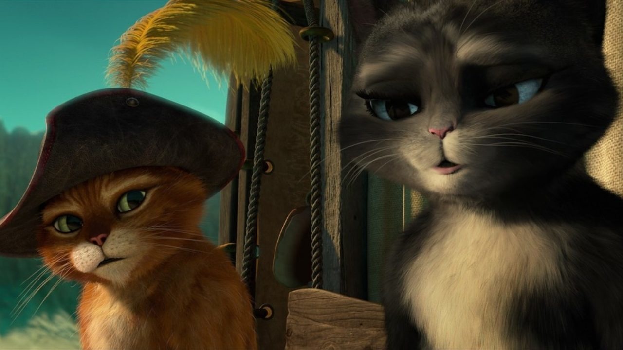 A still from Puss in Boots