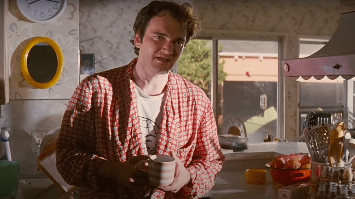 Quentin Tarantino in Pulp Fiction
