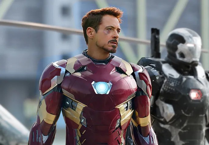 Robert Downey Jr. as Iron Man