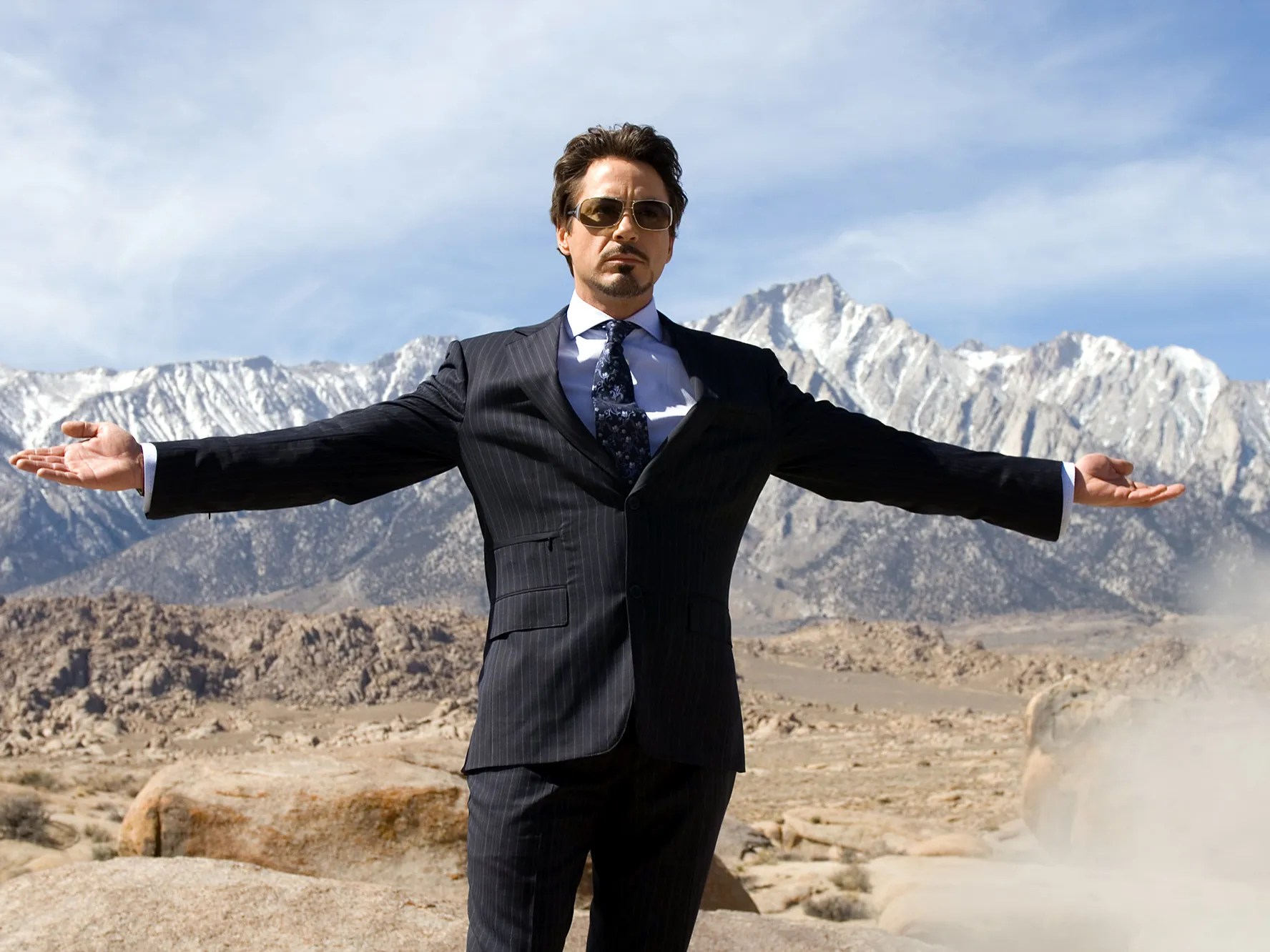 Robert Downey Jr. as Tony Stark in Iron Man 3