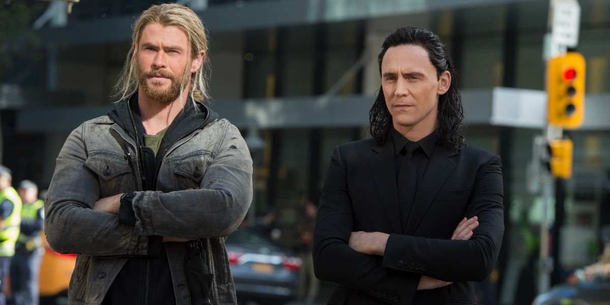 Thor and Loki in Thor: Ragnarok