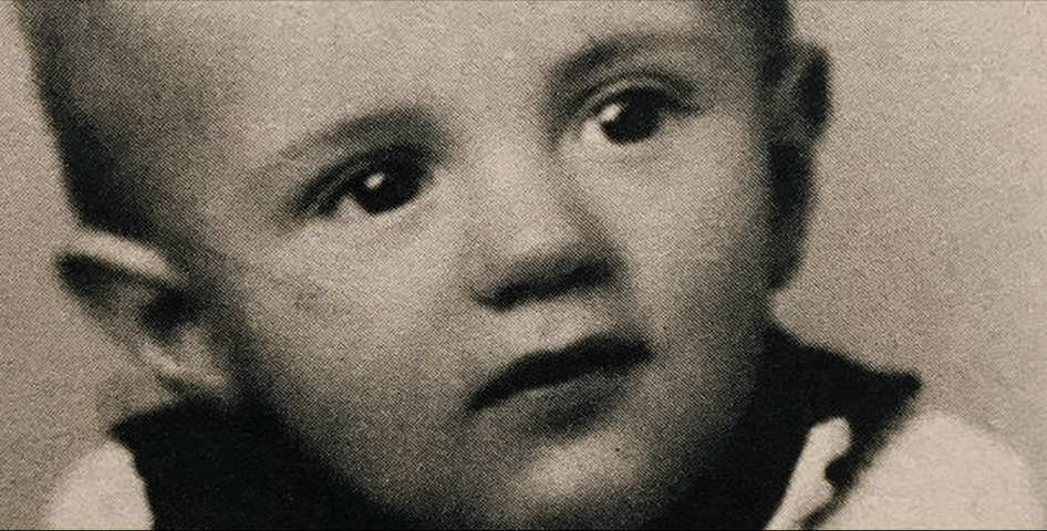 Sylvester Stallone as a baby