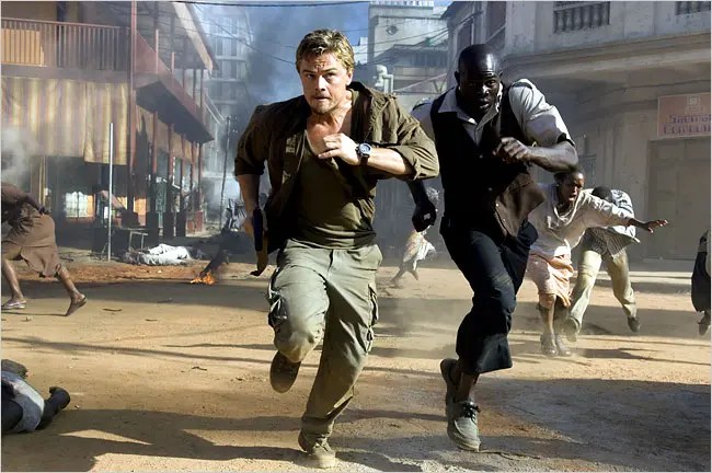 A scene from Blood Diamond movie.