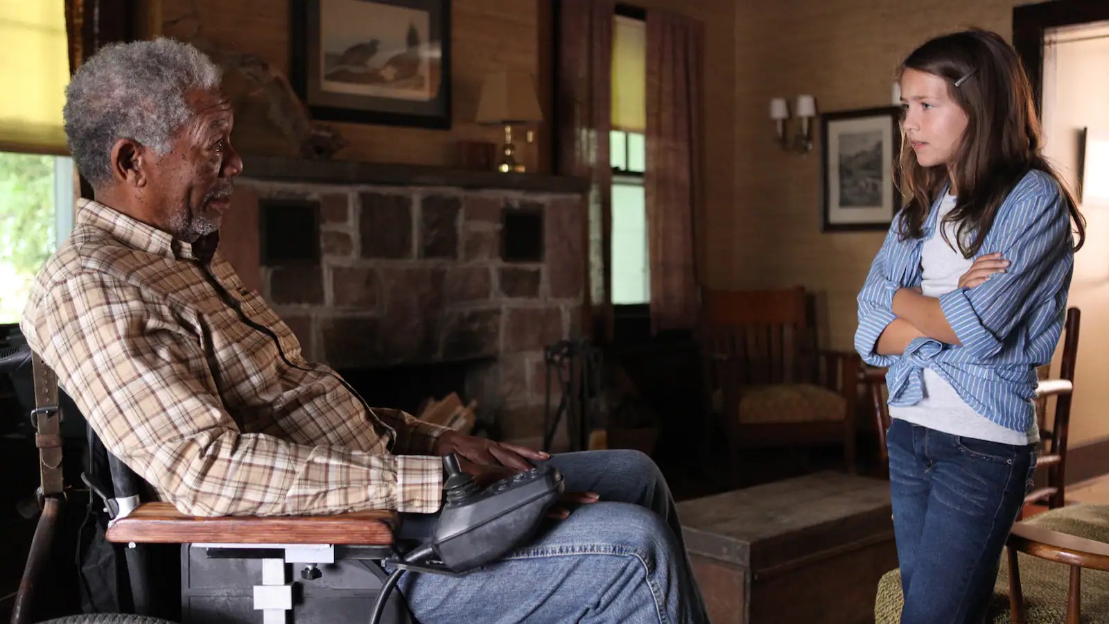 Morgan Freeman in The Magic of Belle Isle