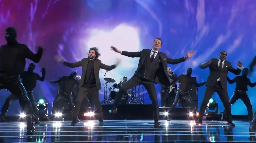 Poets of the Fall aka Old Gods of Asgard performed <!-- raw HTML omitted -->Alan Wake 2’s Herald of Darkness<!-- raw HTML omitted --> at The Game Awards 2023 alongside Sam Lake, Ilkka Villi, and David Harewood.