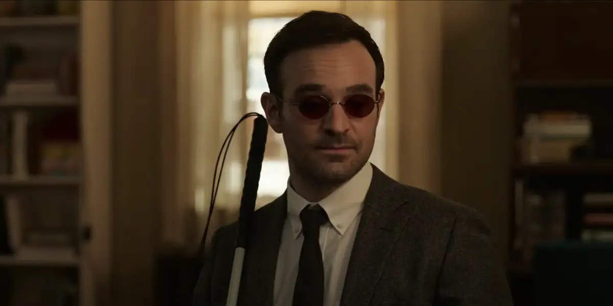 Charlie Cox as Matt Murdock in a still from Spider-Man: No Way Home