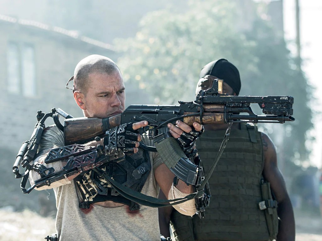 Matt Damon in Elysium