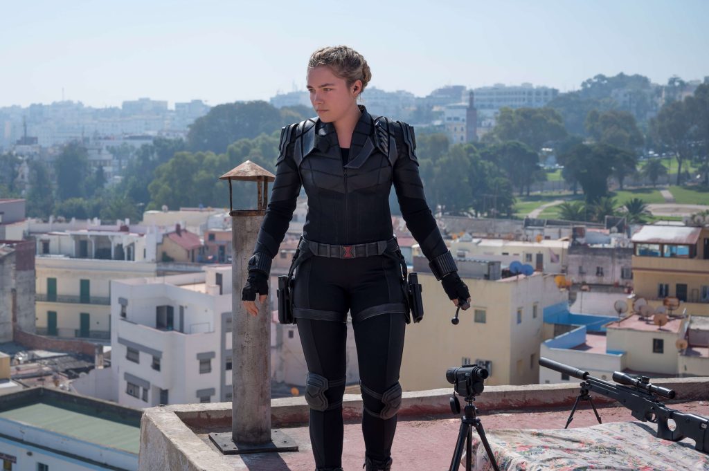 Florence Pugh as Yelena Belova in the MCU