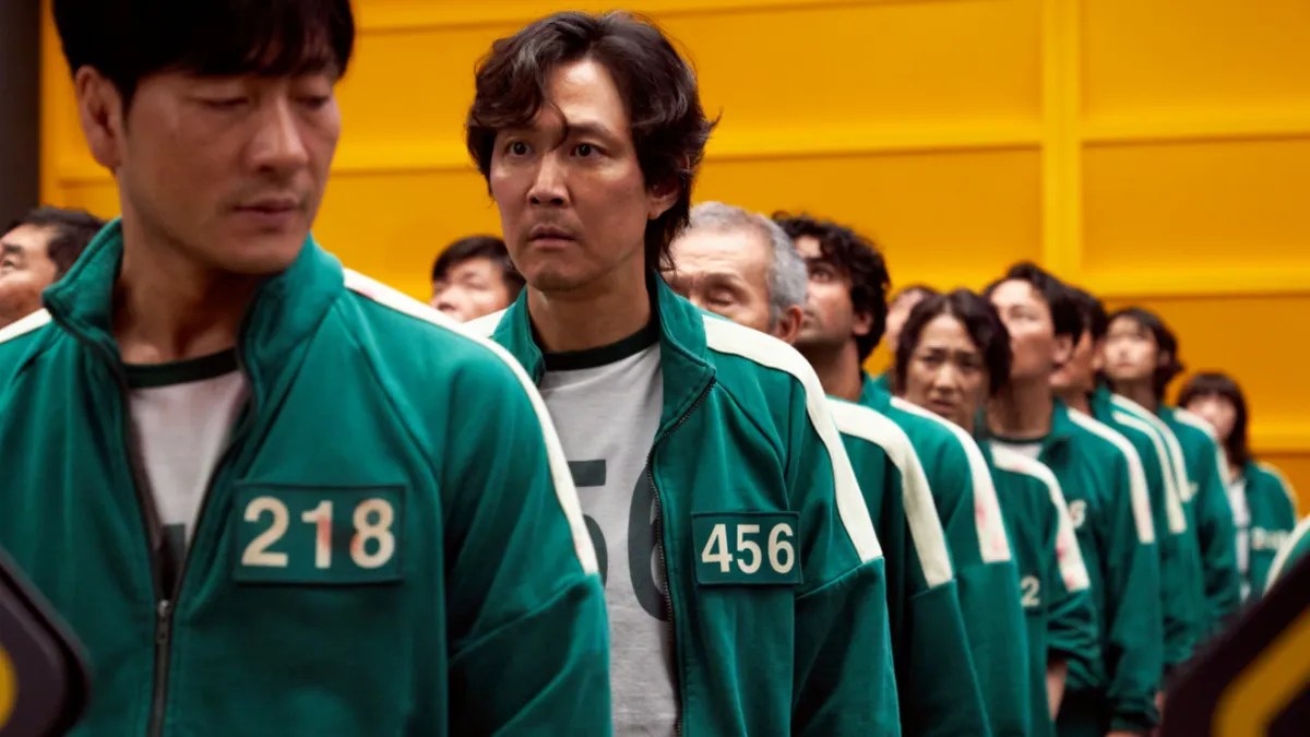 A still from Netflix&rsquo;s Squid Game